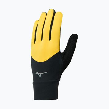 Бігові рукавички Mizuno Warmalite гоночні жовті