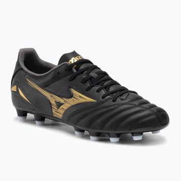 Чоловічі футбольні бутси Mizuno Morelia Neo IV Pro AG чорний/золотий/чорний
