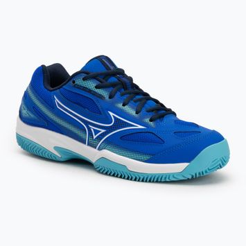 Кросівки тенісні Mizuno Break Shot 4 CC mugen blue/ white/ river blue