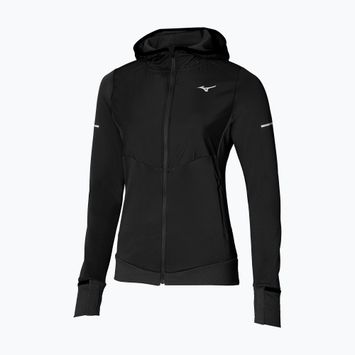 Куртка для бігу жіноча Mizuno Warmalite Hybrid Full Zip black