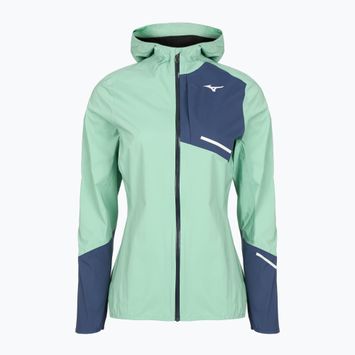 Куртка для бігу жіноча Mizuno Waterproof 20K ER dusty jade