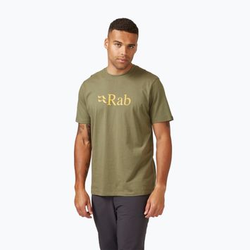 Чоловіча футболка Rab Stance Logo світло-хакі