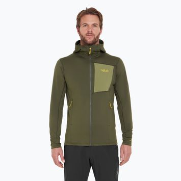 Кофта чоловіча Rab Superflux Hoody army