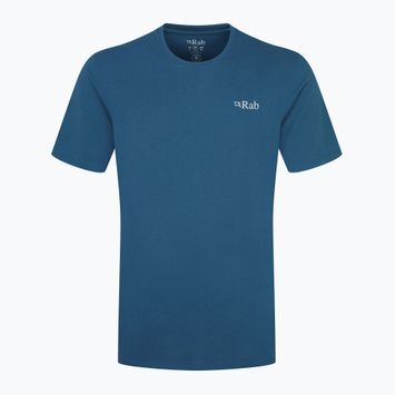 Футболка чоловіча Rab Stance Mountain Peak tempest blue