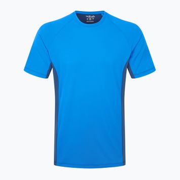 Футболка чоловіча Rab Trail Tee maya blue/tempest blue