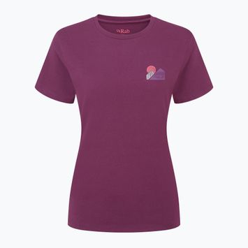 Футболка жіноча Rab Tuku Vista Tee mulberry