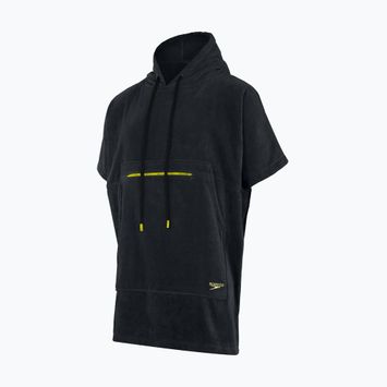 Пончо для плавання Speedo Swim Poncho S чорне/гіпержовте