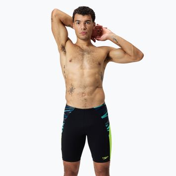 Плавки чоловічі Speedo Endurance+ MAX Splice Jammer black/hyper yellow