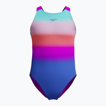 Купальник суцільний дитячий Speedo Placement Pulseback cobalt pop