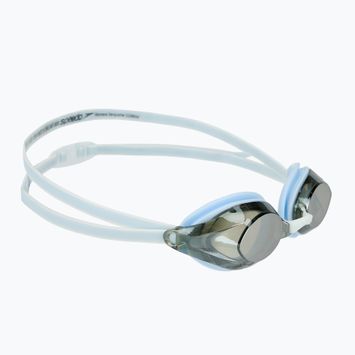 Окуляри для плавання жіночі Speedo Vanquisher 3.0 Mirrored hawaiian sky/grey/silver mirror