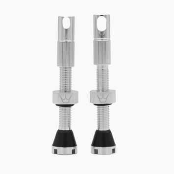 Набір клапанів presta Peaty's X Chris King Mk2 Tubeless Valves PTV2-42-SIL-12 Wentyl Peaty'S X Chris King Mk2 Tubeless Valves PTV2-42-SIL-12 сірий 83777