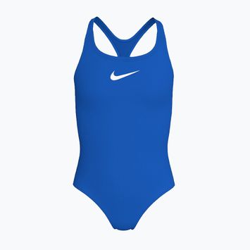Купальник суцільний дитячий Nike Essential Racerback blue crystal
