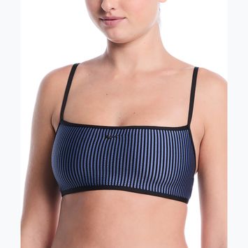 Верхня частина купальника Nike Ripple Texture Bralette Classic Bikini slate