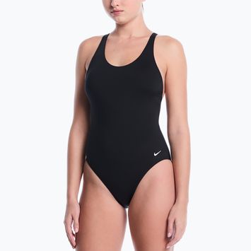 Купальник суцільний жіночий Nike Essential Scoop Neck black