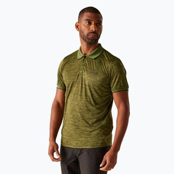 Футболка трекінгова чоловіча REGATTA Polo Remex II nephrite green