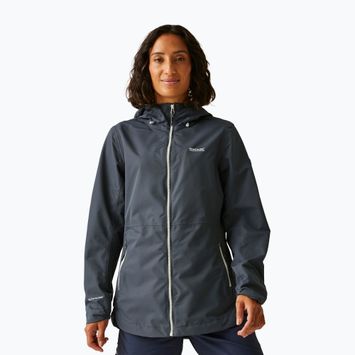 Куртка-дощовик жіноча REGATTA Hamara IV seal grey/oyster mushroom
