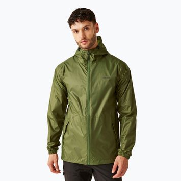 Куртка-дощовик чоловіча REGATTA Pack-It III nephrite green