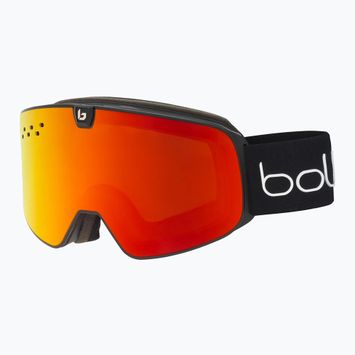 Окуляри лижні Bollé Nevada Neo black matte/sunrise&light vermillon blue