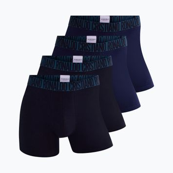 Боксерки чоловічі CR7 Basic Trunk 4 pairs 2512 multicolor