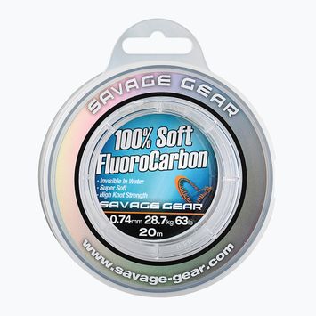 Волосінь Fluorocarbon Savage Gear Soft прозора 54857