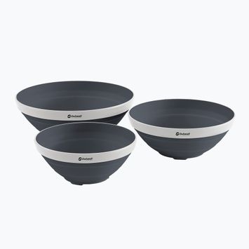 Посуд Outwell Collaps Bowl Set синьо-білий 650957