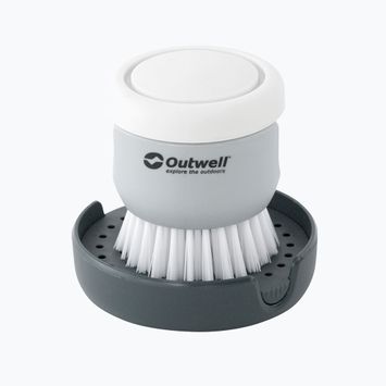 Щітка з дозатором для мила Outwell Kitson Brush Soap Dispenser сіра 650983