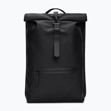 Міський рюкзак Rains Ruckpack Rolltop W3 13 л чорний