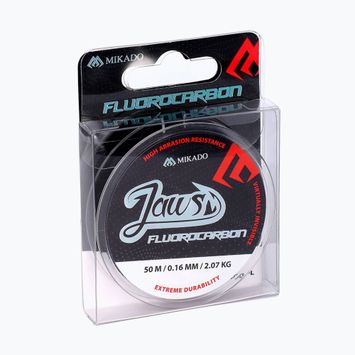 Волосінь Mikado Fluorocarbon Jaws прозора ZFLJ01-010-50