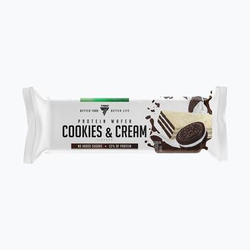 Протеїновий батончик Trec Protein Wafer 40 g cookie & cream