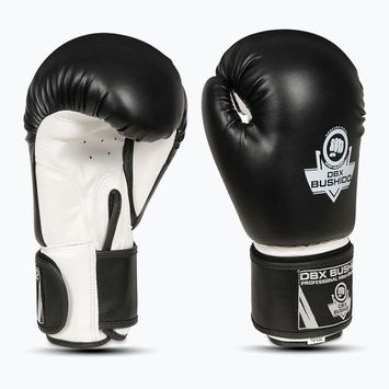 Боксерські рукавички DBX BUSHIDO ARB-407 чорні/білі