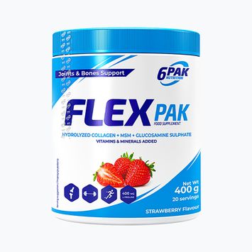 Дієтична добавка 6PACK Flex Pak 400 g Strawberry