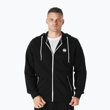 Кофта чоловіча Pitbull West Coast Hooded Zip Small Logo Terry Group black