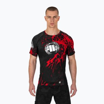 Рашгард чоловічий Pitbull West Coast Blood Dog 2 Rash black