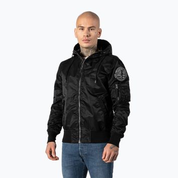 Чоловіча куртка Pitbull West Coast Starwood 2 з капюшоном чорний