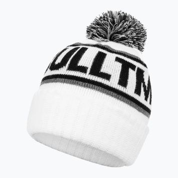 Шапка зимова чоловіча Pitbull Beanie Fleming II white/black