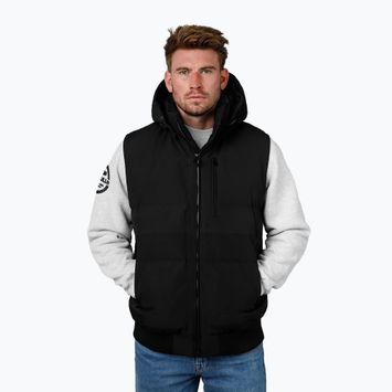 Жилет чоловічий Pitbull Patton Quilted Hooded black