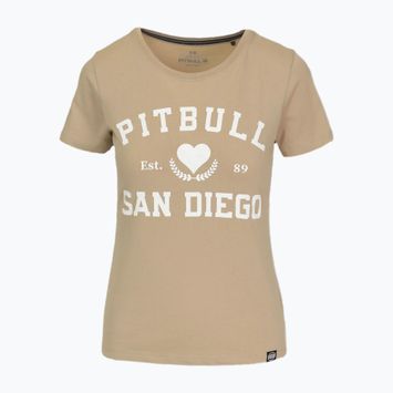 Футболка жіноча Pitbull Love PB sand