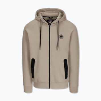 Кофта чоловіча Pitbull Dogwood Hooded Zip Sweatshirt dark sand