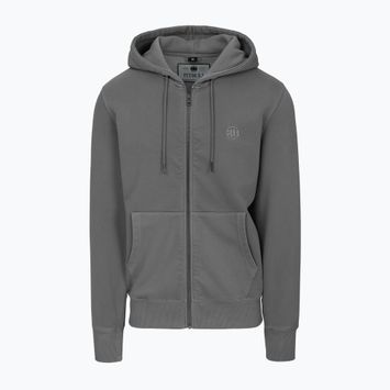Кофта чоловіча Pitbull Lancaster 2 Hooded Zip Sweatshirt washed grey