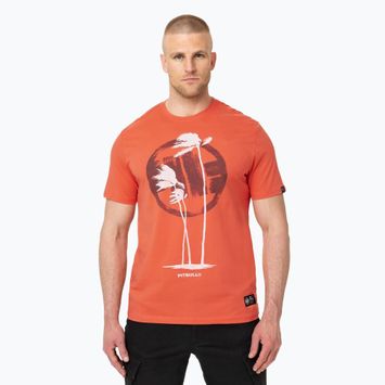 Футболка чоловіча Pitbull Palms bright salmon
