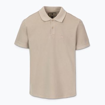 Футболка поло чоловіча Pitbull Washed Polo pale sand