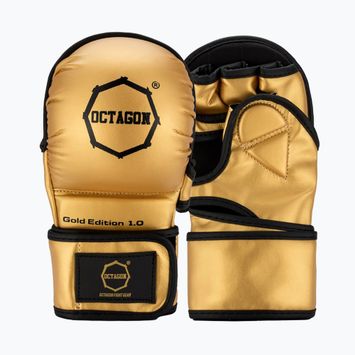 Рукавиці греплінгові Octagon Gold Edition 1.0 MMA gold