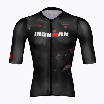 Чоловіча велофутболка Quest Race Line France Iron Man чорна