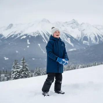 Дитяча лижна куртка KADVA Skiro Jacket Jrb темно-синя