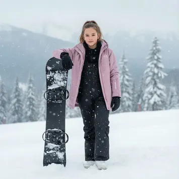 Дитячі гірськолижні штани KADVA Skiro Pants Jr чорні