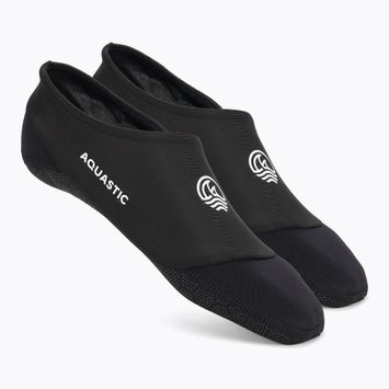 Шкарпетки для басейну AQUASTIC Seavie Anti-Slip чорний