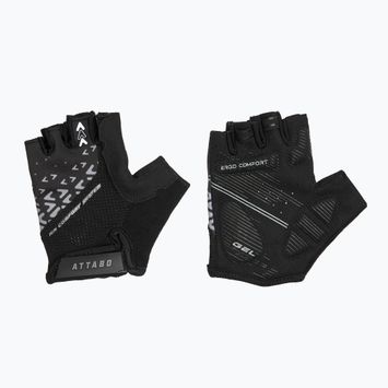 Рукавички велосипедні дитячі ATTABO Vito JRB gel shock proof чорний