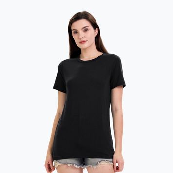Жіноча термофутболка WOOLCANO Merino TEE0547 чорна
