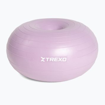 М'яч гімнастичний TREXO Donut TXO-B4Z073-VT 50 см фіолетовий