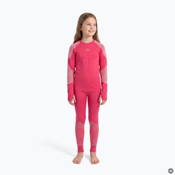 Комплект дитячої термоактивної білизни KADVA Frosty Jrg Set безшовний рожевий
